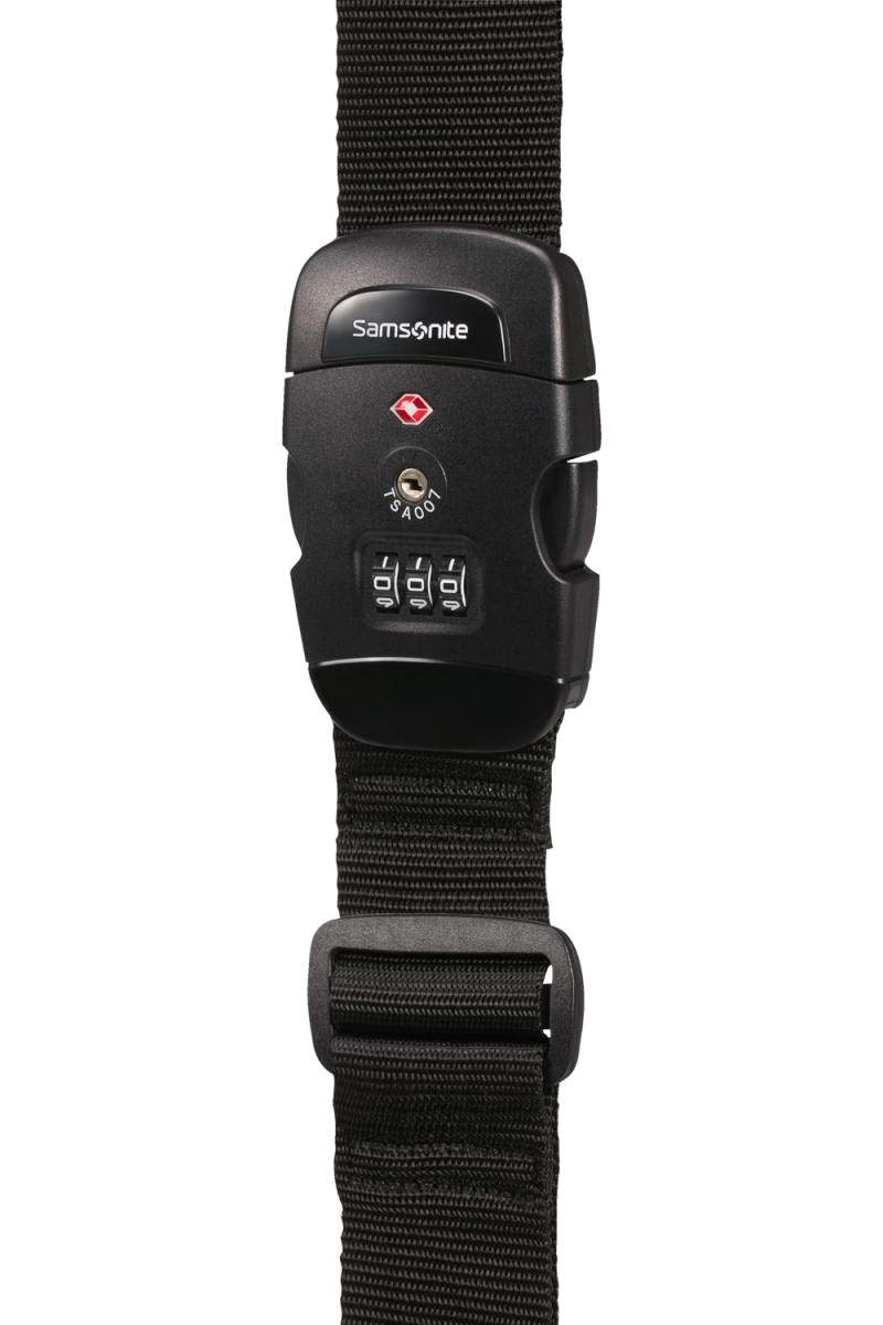 SANGLE À BAGAGES TRAVEL ACCESSORIES NOIR SAMSONITE