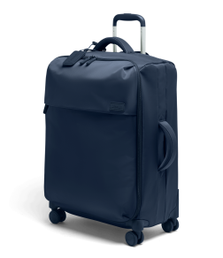 VALISE MEDIUM TRIP 63CM PLUME BLEU MARINE LIPAULT