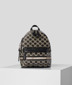 SAC À DOS K/IKONIK MONOGRAM NOIR KL
