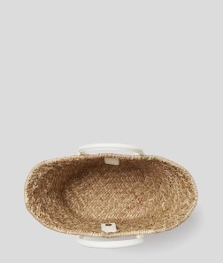 PANIER K/SIGNATURE NOIR/BLANC KL