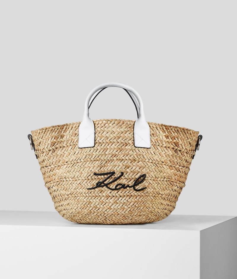 PANIER K/SIGNATURE NOIR/BLANC KL PANIER K/SIGNATURE NOIR/BLANC KL