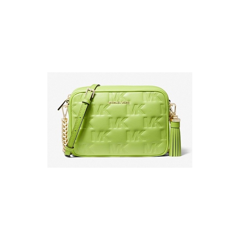 SAC PORTÉ CROISÉ JET SET VERT ANIS MK
