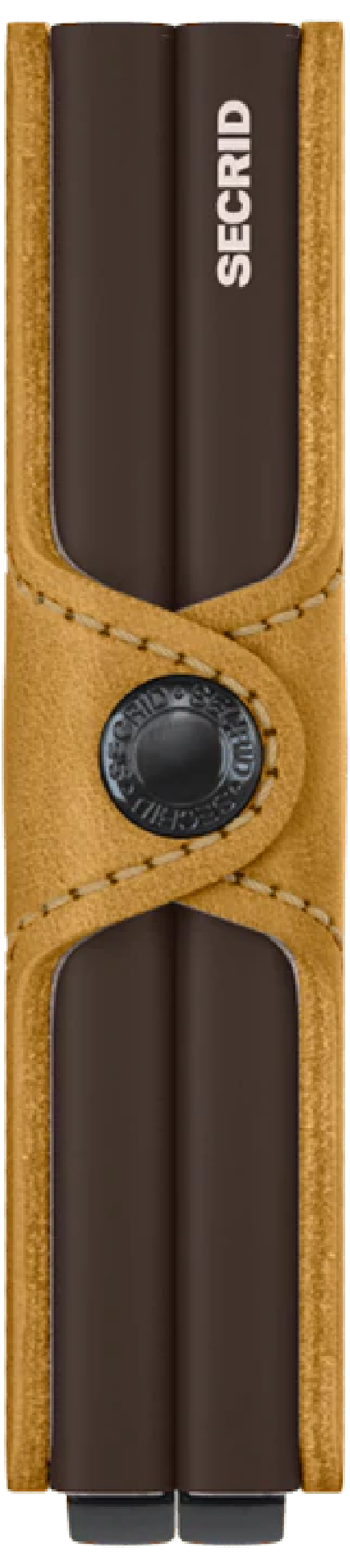 PORTE CARTES TWINWALLET VINTAGE OCHRE SECRID