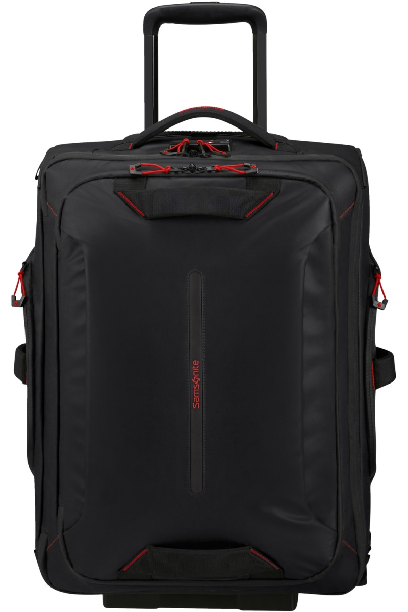 VALISE À DOS CABINE 2 ROUES 55CM ECODIVER NOIR SAMSONITE