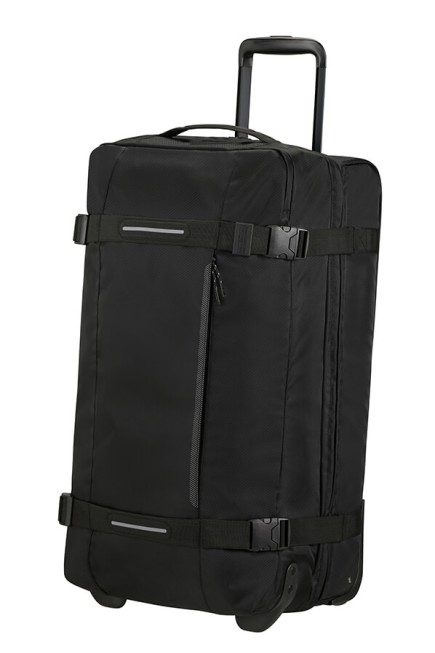 SAC DE VOYAGE A ROULETTES 68CM URBAN TRACK NOIR AMERICAN TOURISTER