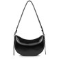 SAC DEMI LUNE SUAVE ACE NOIR LANCASTER
