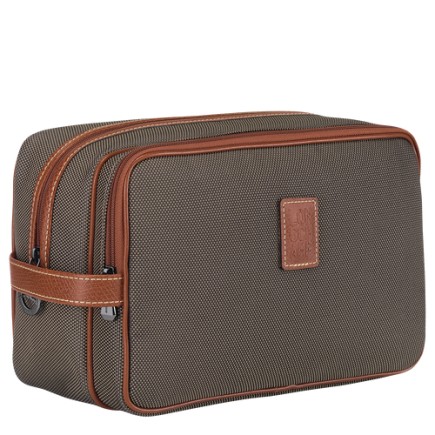 LONGCHAMP BOXFORD TROUSSE DE TOILETTE BRUN