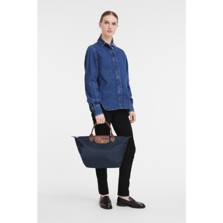 LONGCHAMP LE PLIAGE ORIGINAL SAC À MAIN M MARINE