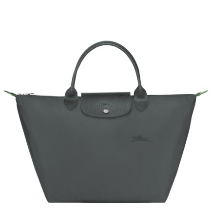 LONGCHAMP LE PLIAGE GREEN SAC À MAIN M GRAPHITE