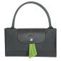 LONGCHAMP LE PLIAGE GREEN SAC À MAIN M GRAPHITE