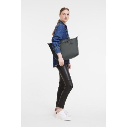 LONGCHAMP LE PLIAGE GREEN SAC CABAS L GRAPHITE
