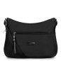 SAC BESACE BASIC POMPON NOIR LANCASTER