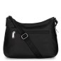 SAC BESACE BASIC POMPON NOIR LANCASTER