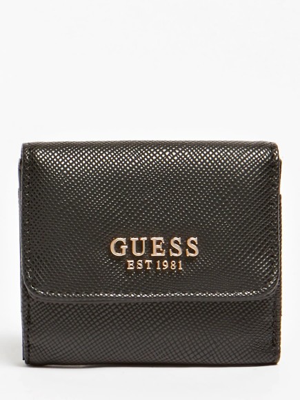 PORTE-MONNAIE LAUREL BLACK GUESS