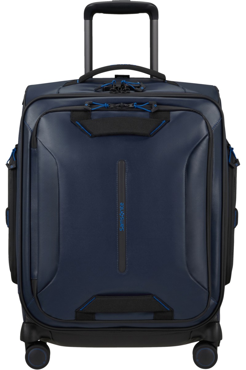 VALISE CABINE 4 ROUES 55CM ECODIVER BLEU NUIT SAMSONITE