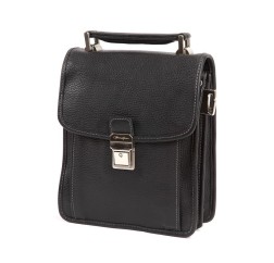 SACOCHE À RABAT GOLF NOIR HENON