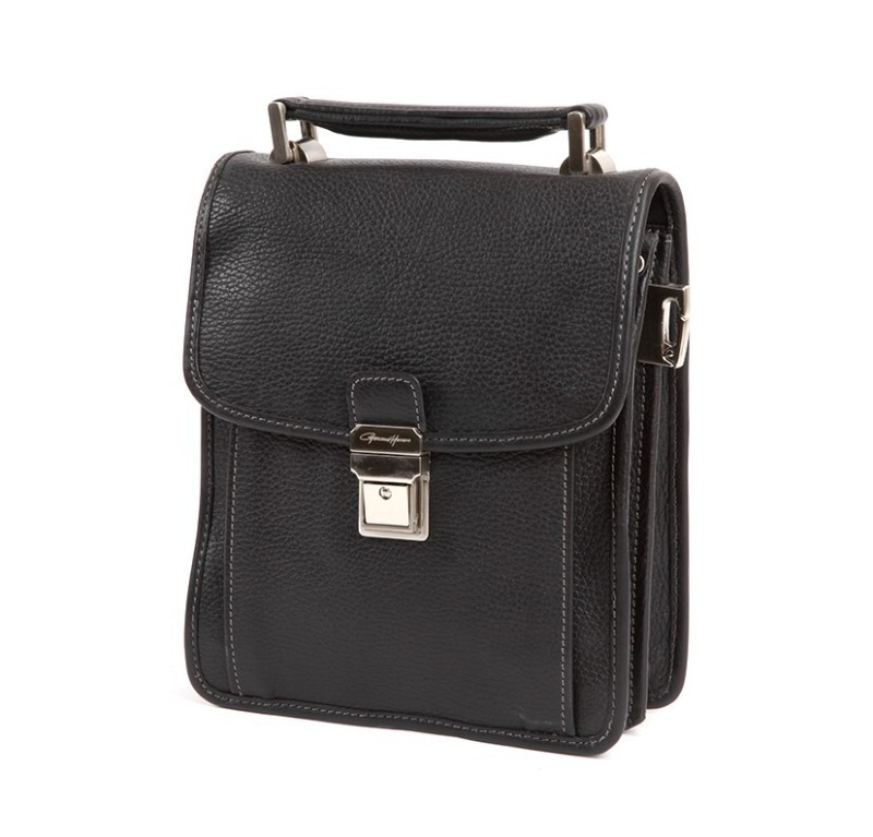 SACOCHE À RABAT GOLF NOIR HENON