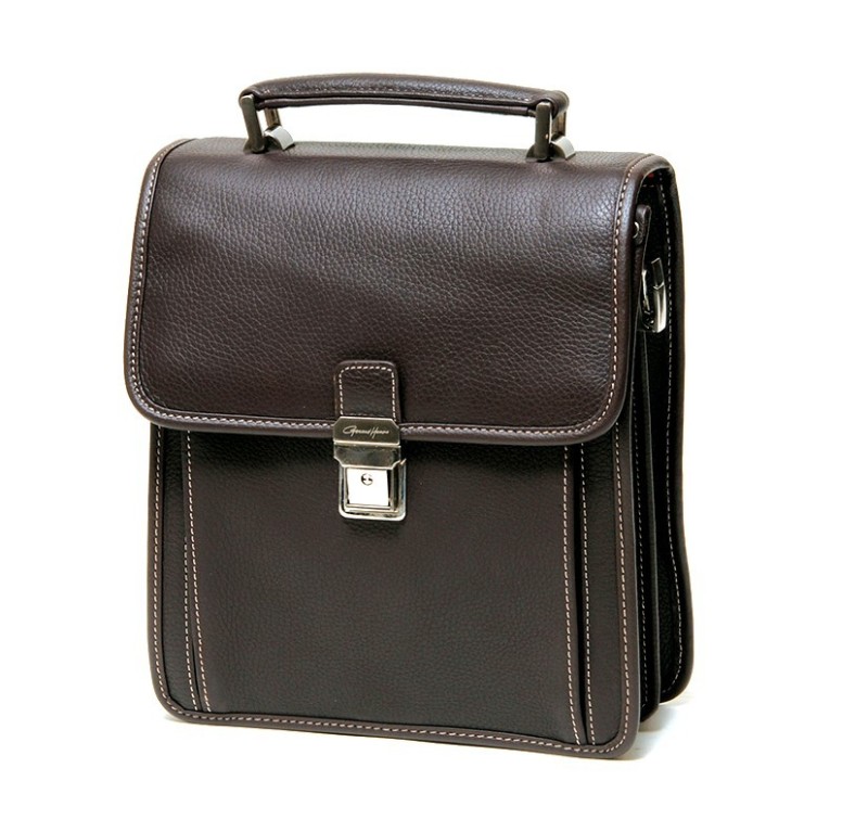 SACOCHE À RABAT GOLF CHOCOLAT HENON