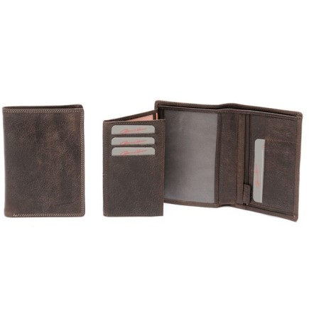 PORTEFEUILLE SAHARA CHOCOLAT HENON