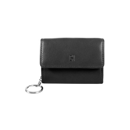 ÉTUI PORTE CLÉS PORTE MONNAIE NOIR HENON 