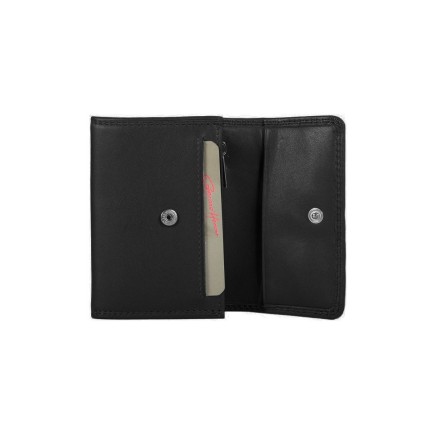 ÉTUI PORTE CLÉS PORTE MONNAIE NOIR HENON 