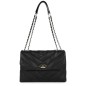 SAC TROTTEUR CAVIAR MATELASSÉ NOIR LANCASTER