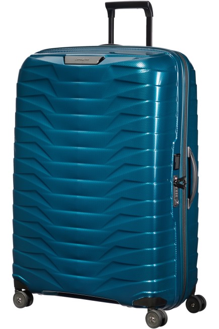 VALISE 4 ROUES 81CM PROXIS BLEU PETROLE SAMSONITE