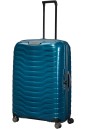 VALISE 4 ROUES 81CM PROXIS BLEU PETROLE SAMSONITE