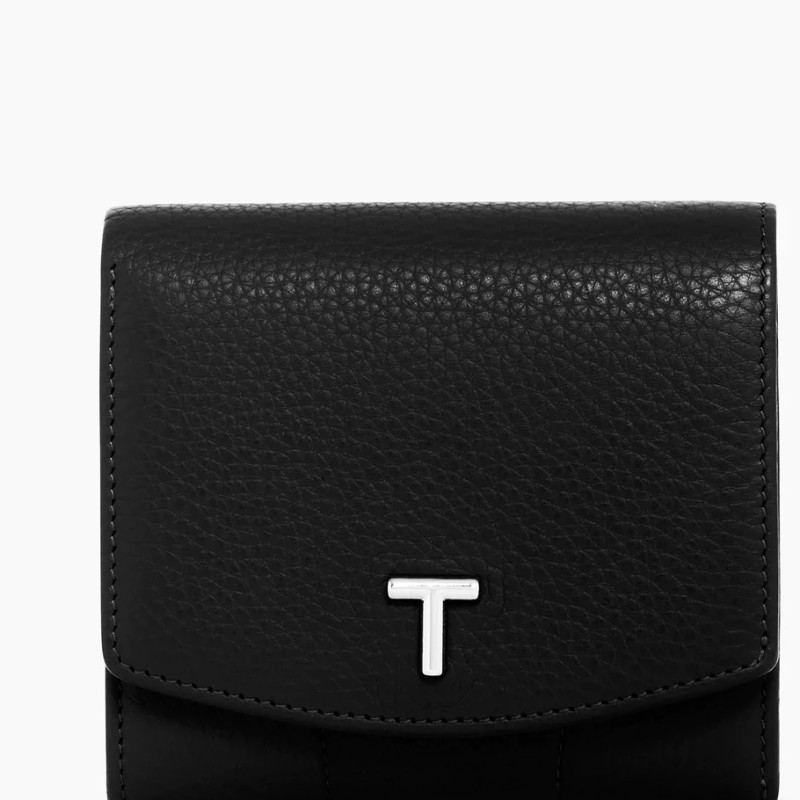 PORTE MONNAIE À RABAT ROMY NOIR LE TANNEUR PORTE MONNAIE À RABAT ROMY NOIR LE TANNEUR