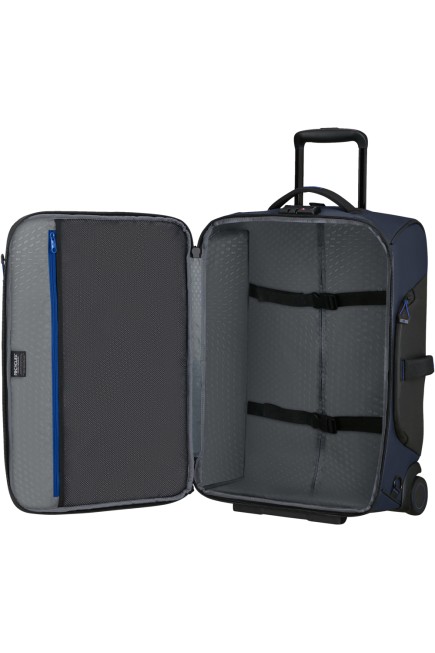 VALISE À DOS CABINE 2 ROUES 55CM ECODIVER BLEU NUIT SAMSONITE