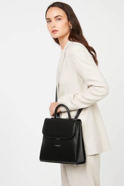 SAC À DOS SUAVE EVEN NOIR LANCASTER