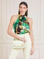 SAC PORTÉ TRAVERS KATEY IMPRIMÉ CROCO LIGHT LIME GUESS