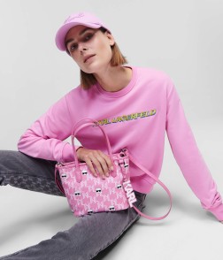 PETIT SAC CABAS K/IKONIK MONOGRAM ROSE/MULTI KL