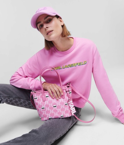 PETIT SAC CABAS K/IKONIK MONOGRAM ROSE/MULTI KL