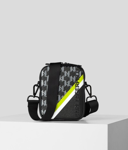 SACOCHE K/SHADE LEATHER STRIPE NIOR/MULTI KL