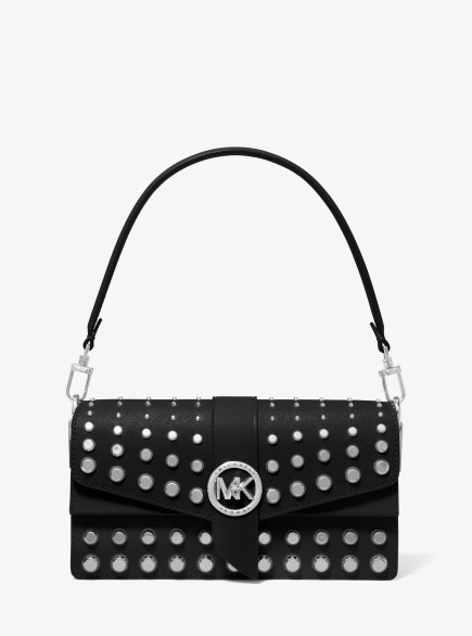 SAC PORTÉ ÉPAULE GREENWICH NOIR MK