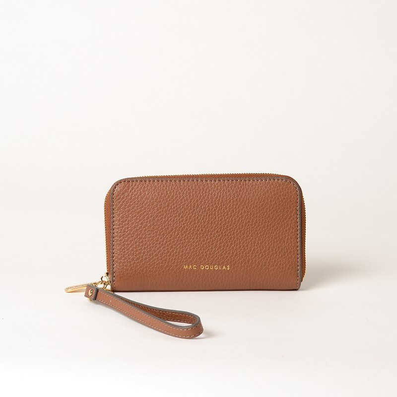 PORTEFEUILLE ZIPPÉ GOLIATH ROMY COGNAC MD PORTEFEUILLE ZIPPÉ GOLIATH ROMY COGNAC MD