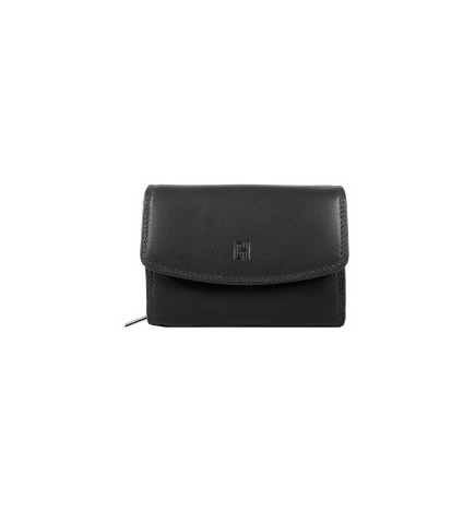 PORTE MONNAIE SOFT LINE NOIR HENON