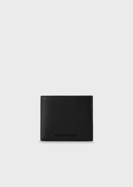 PORTEFEUILLE AVEC PORTE-MONNAIE NOIR EMPORIO ARMANI