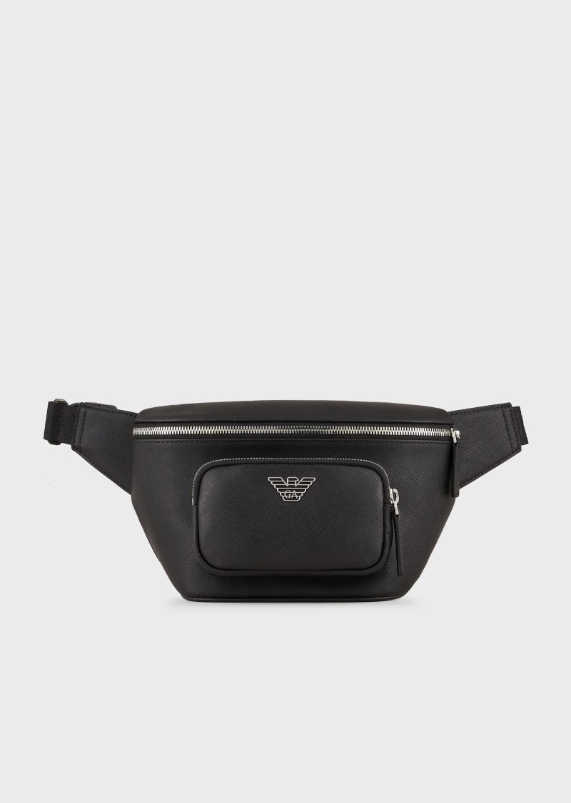 SAC BANANE NOIR EMPORIO ARMANI SAC BANANE NOIR EMPORIO ARMANI