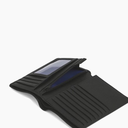 PORTEFEUILLE VERTICAL ZIPPÉ CHARLES NOIR LE TANNEUR