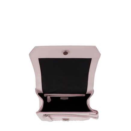 SAC À RABAT NINON MOYEN MODÈLE ROSE DRAGEE LANCEL