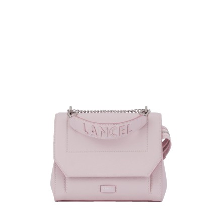 SAC À RABAT NINON MOYEN MODÈLE ROSE DRAGEE LANCEL