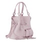 SAC SEAU M PREMIER FLIRT ROSE DRAGÉE LANCEL