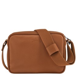 LONGCHAMP LE FOULONNÉ CAMERA BAG S CARAMEL