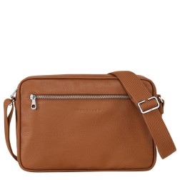 LONGCHAMP LE FOULONNÉ CAMERA BAG M CARAMEL