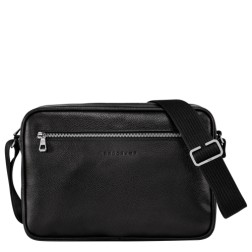LONGCHAMP LE FOULONNÉ CAMERA BAG M NOIR