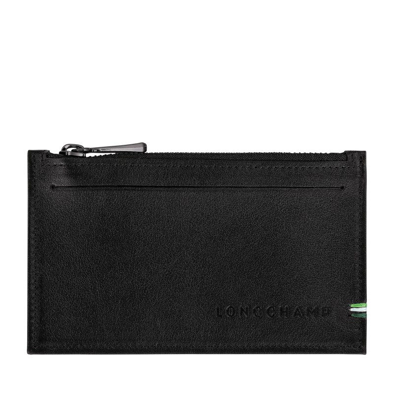 LONGCHAMP SUR SEINE PORTE-MONNAIE NOIR
