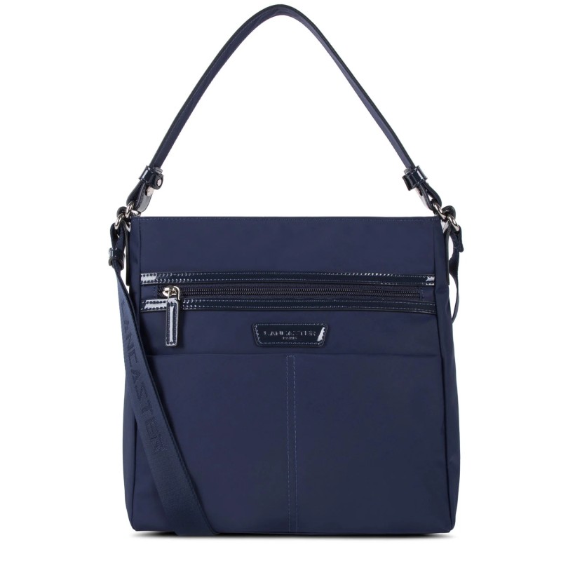 SAC BESACE BASIC VERNI BLEU FONCÉ LANCASTER SAC BESACE BASIC VERNI BLEU FONCÉ LANCASTER