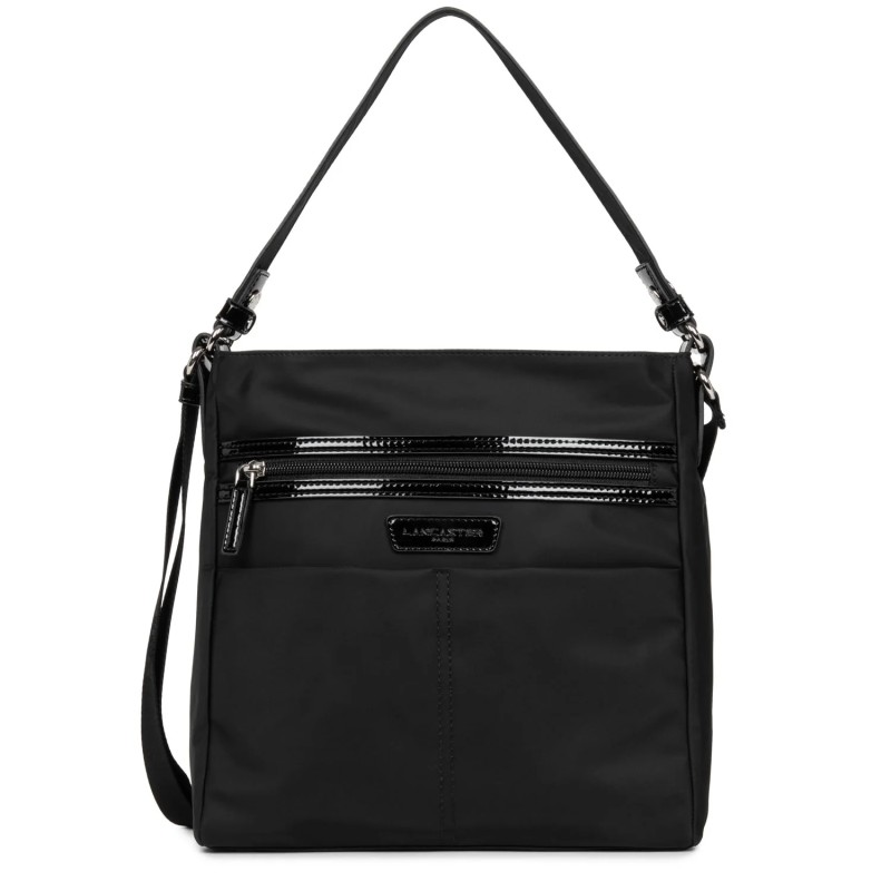 SAC BESACE BASIC VERNI NOIR LANCASTER SAC BESACE BASIC VERNI NOIR LANCASTER